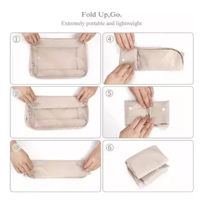 Bolsas organizadoras de viaje x 8 unidad