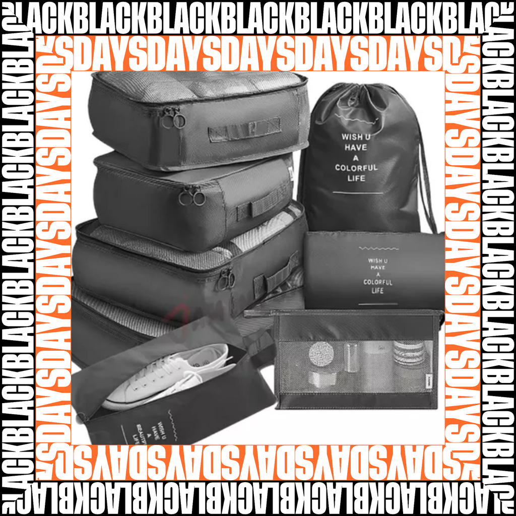 Bolsas organizadoras de viaje x 8 unidad