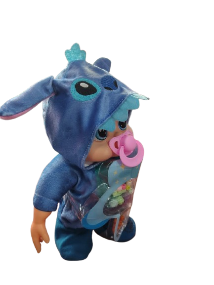 Bebe stitch lloron