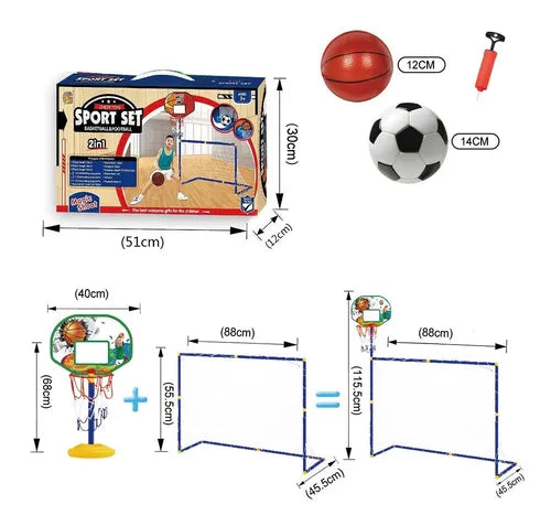Set de juego 2 en 1