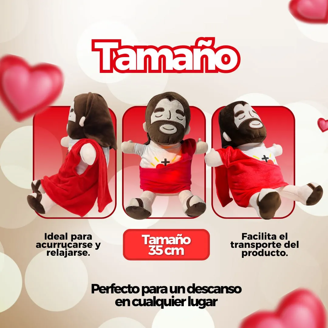 Muñeco Jesus Respira Peluche CUP