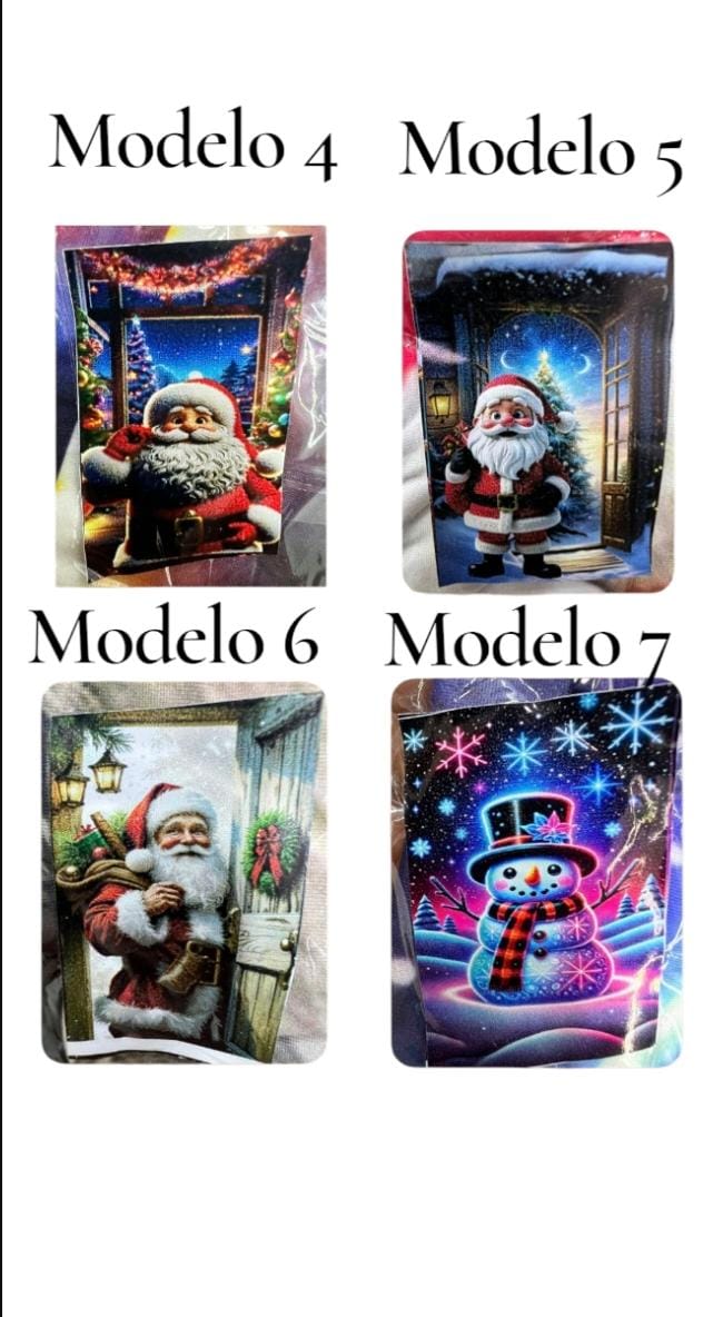 Fundas navideñas para la puerta