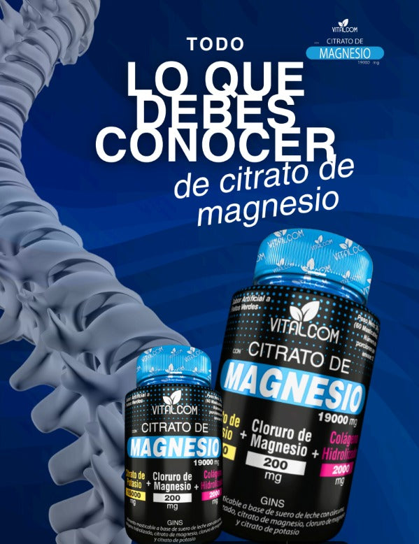 Citrato de magnesio capsulas