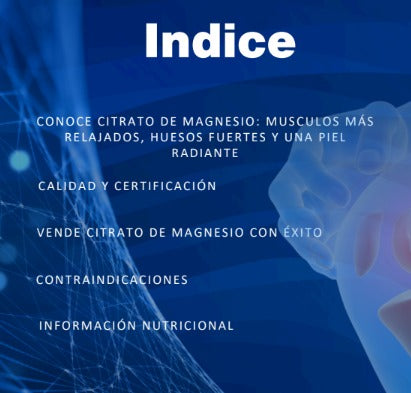 Citrato de magnesio capsulas
