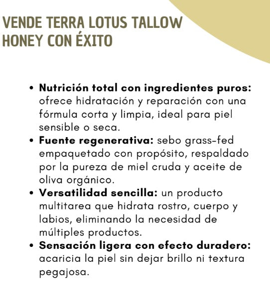 Tallow honey