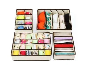 Organizador ropa interior x4 Pzas