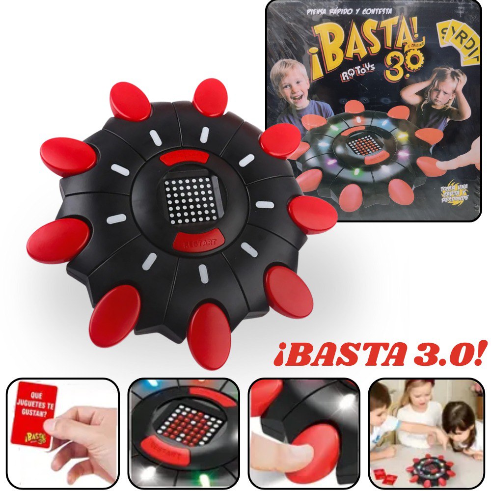 Juego De Mesa Interactivo Basta 3.0