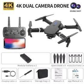 Dron Doble Camara 3Baterias H18