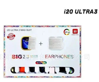 Roloj 120 Ultra 3 max + audifonos