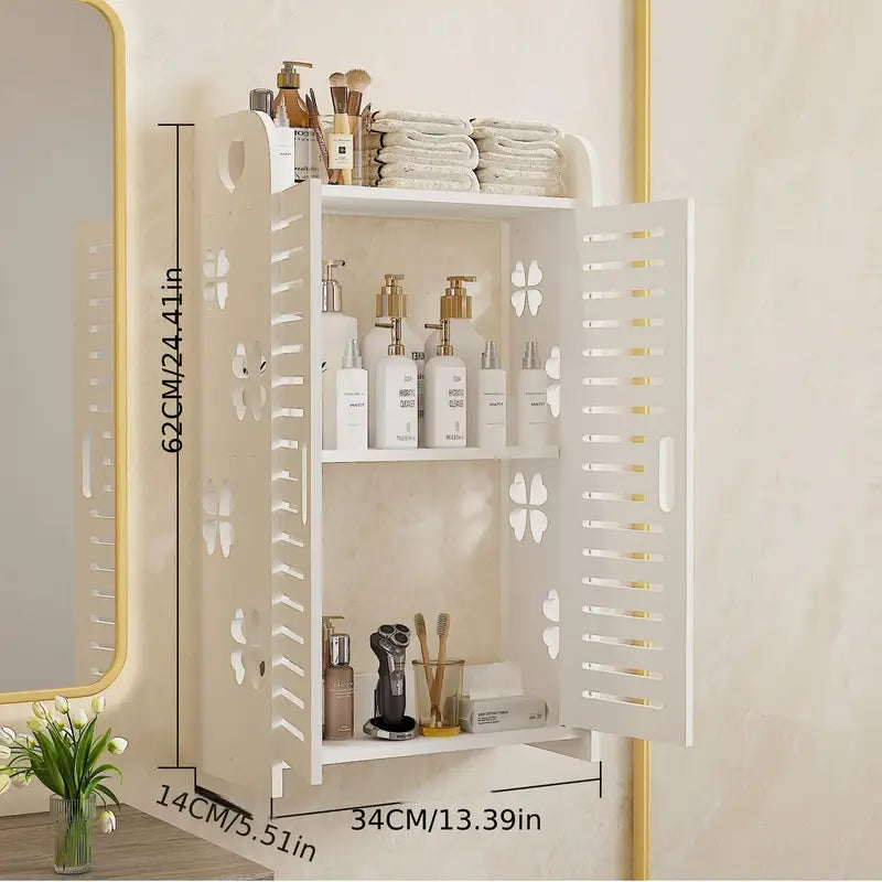 Nicho de pared 3 niveles con puerta
