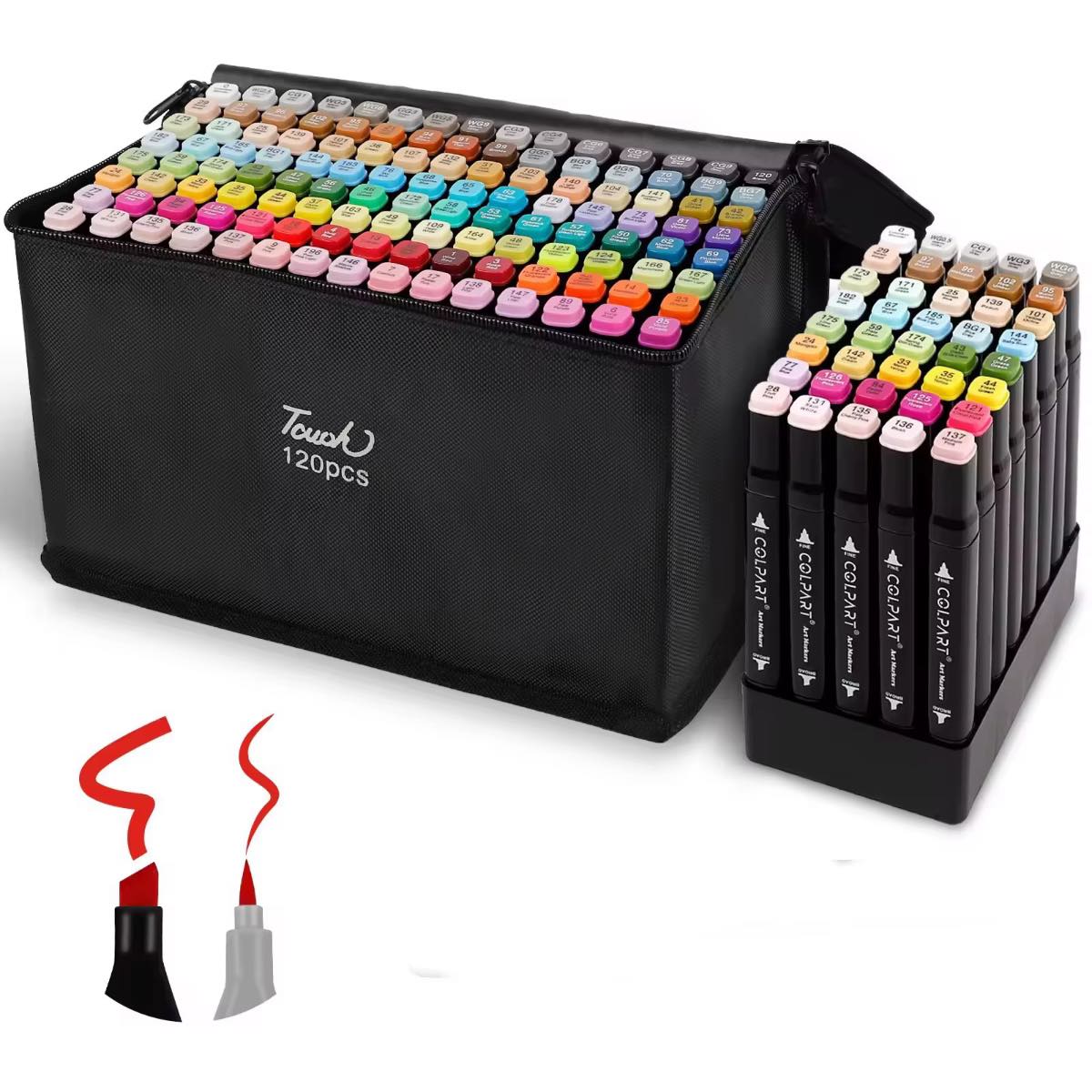 Estuche Marcadores 120pcs