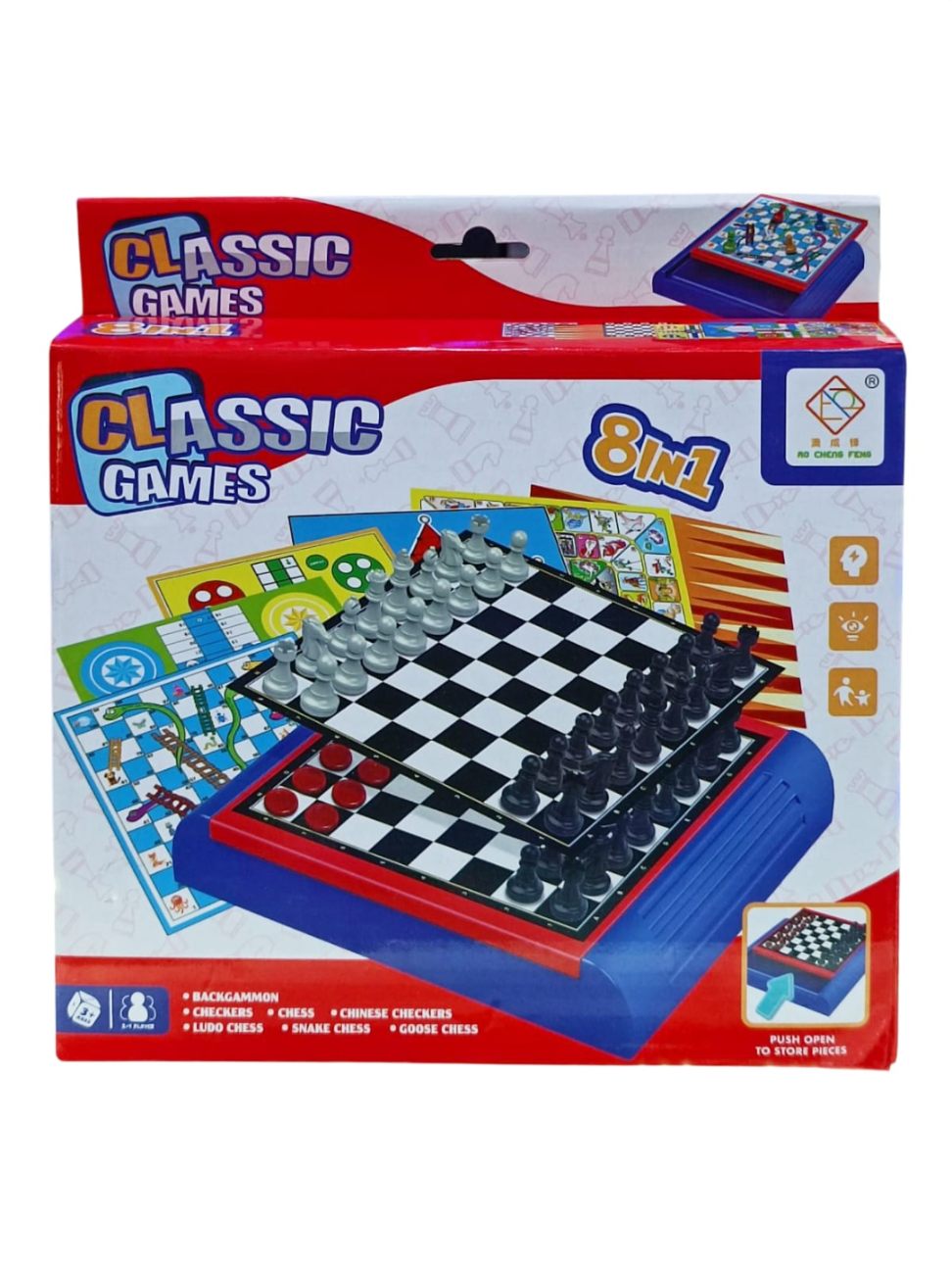 Juego de 8 en 1