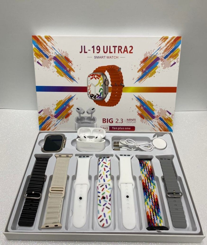Combo reloj jl19 ultra 2