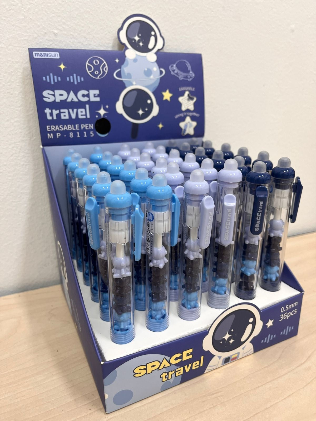Lapicero Astronauta con Figuras