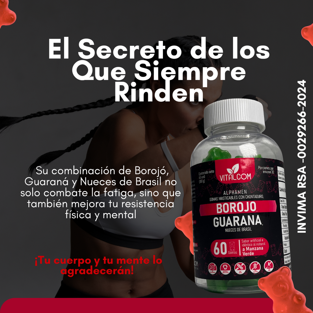 Borojo y guarana
