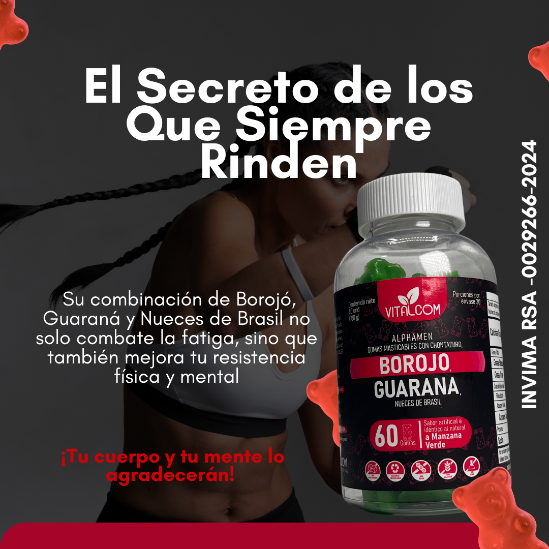 Borojo y guarana