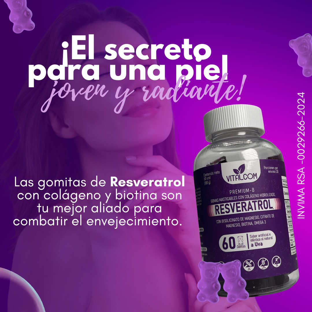 Resveratrol gummis