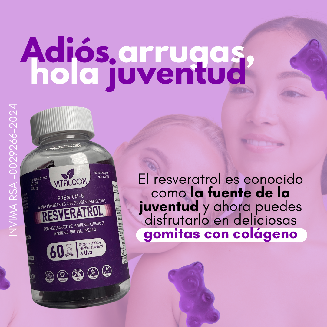 Resveratrol gummis