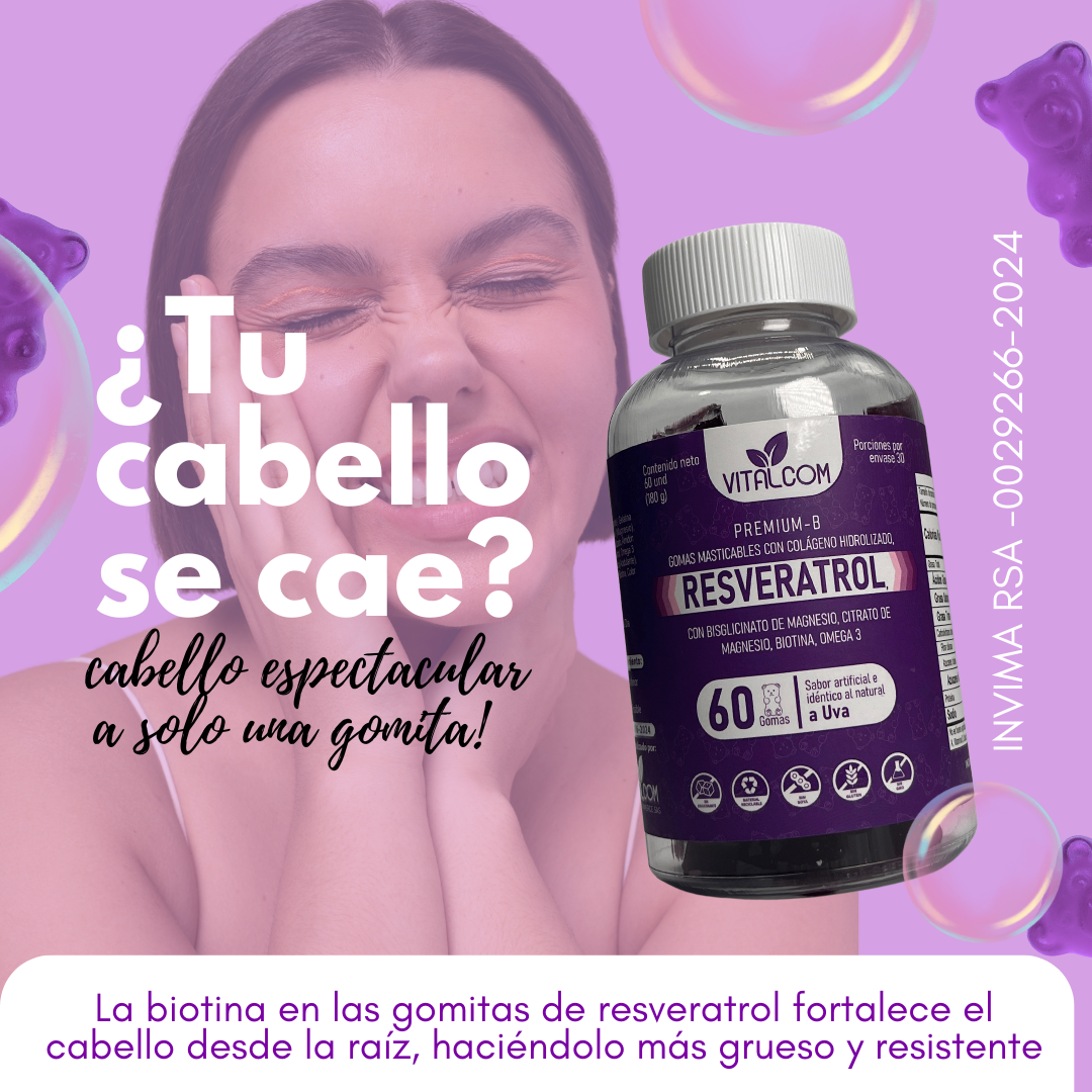Resveratrol gummis