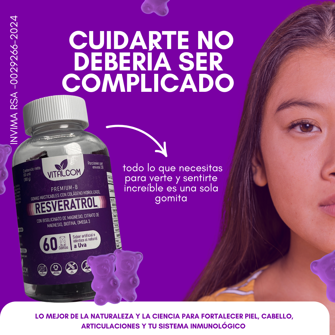 Resveratrol gummis