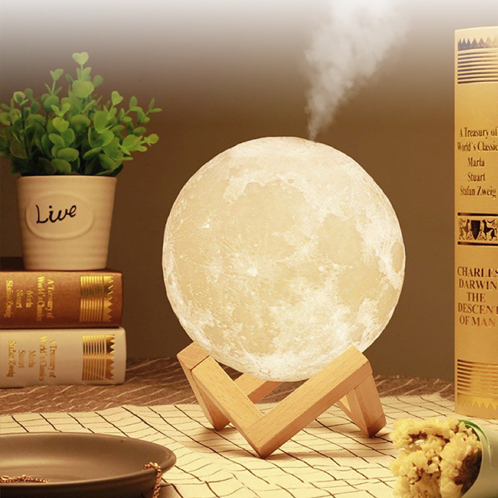 Lámpara humificador luna
