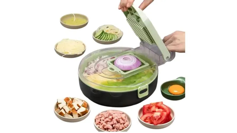 Picador verduras multifuncional 9 en 1