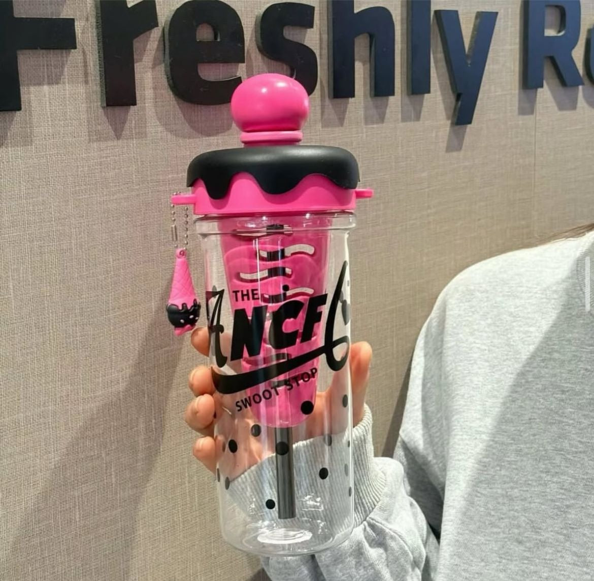 Termo Tipo Ice Cream con Pitillo 800 ml