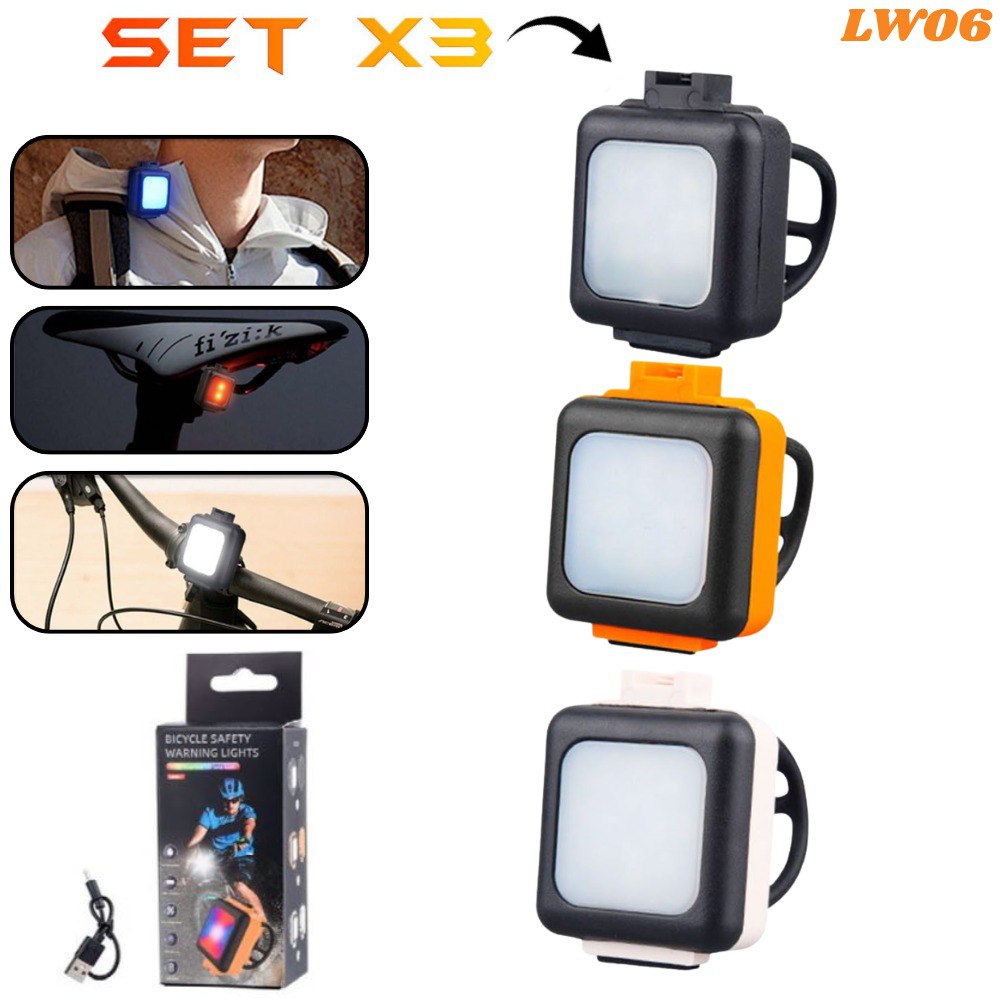 Combo De Luces Set X3 linternas LW06