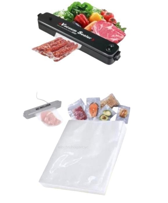 Combo Sellador Y Bolsas Al Vacio