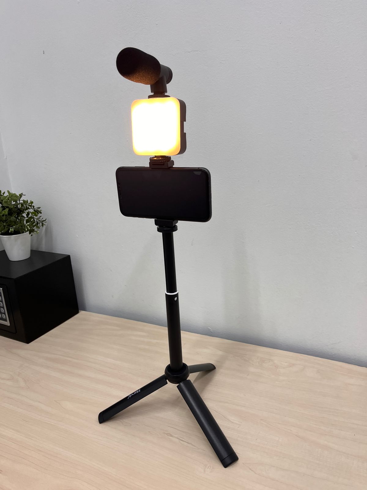 Kit de Video Profesional con Trípode, Lu