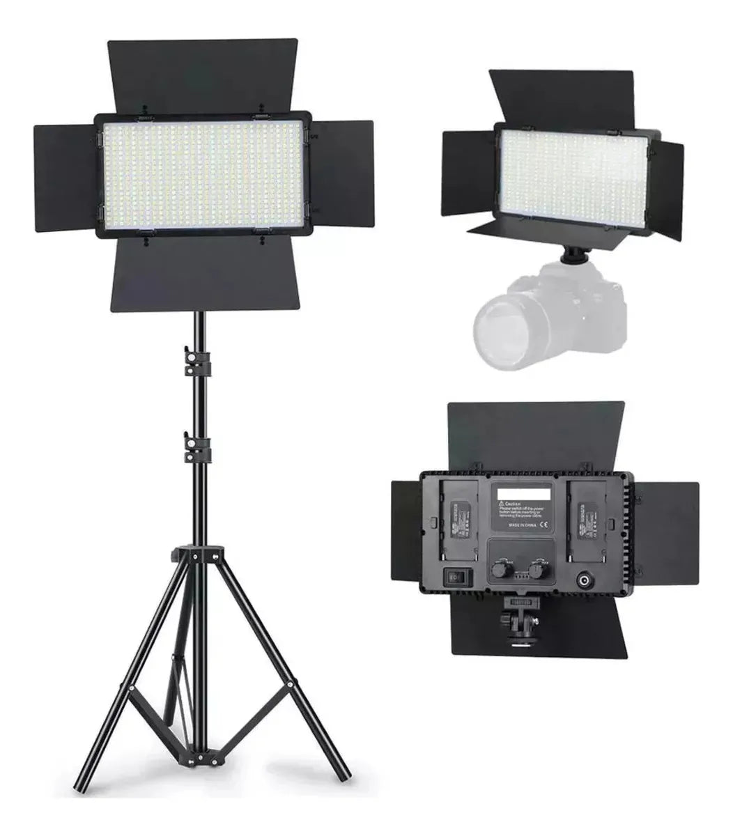 panel de luz LED profesional recargable.