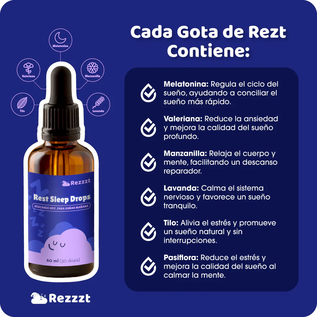 Rest sleep drops