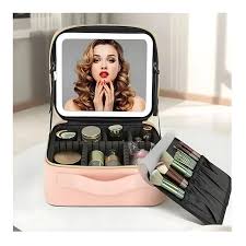 Organizador de maquillaje joyero espejo