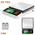 Pesa Bascula Gramera Digital 5Kg Kz-f3a
