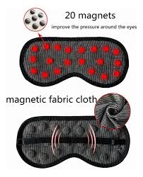 Cubre ojos con terapia macnetica