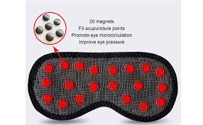 Cubre ojos con terapia macnetica