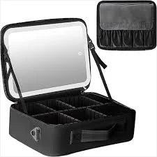 Organizador de maquillaje joyero espejo