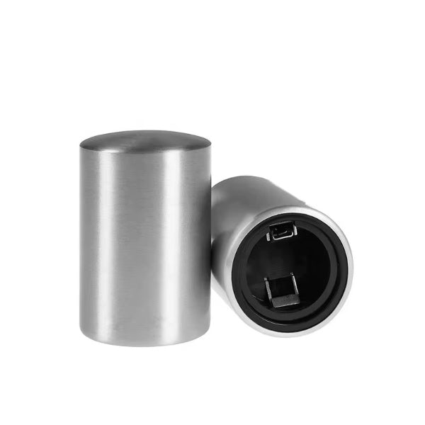 Destapador de botellas gris