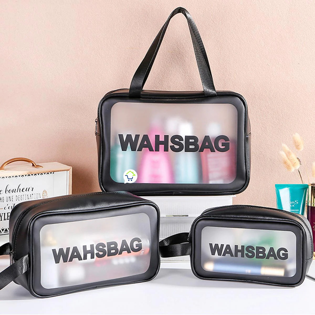 Cosmetiquera Lavable Set X3