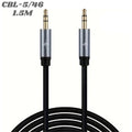 Cable Auxiliar 1X1 Estereo Plug 3.5 1.5M