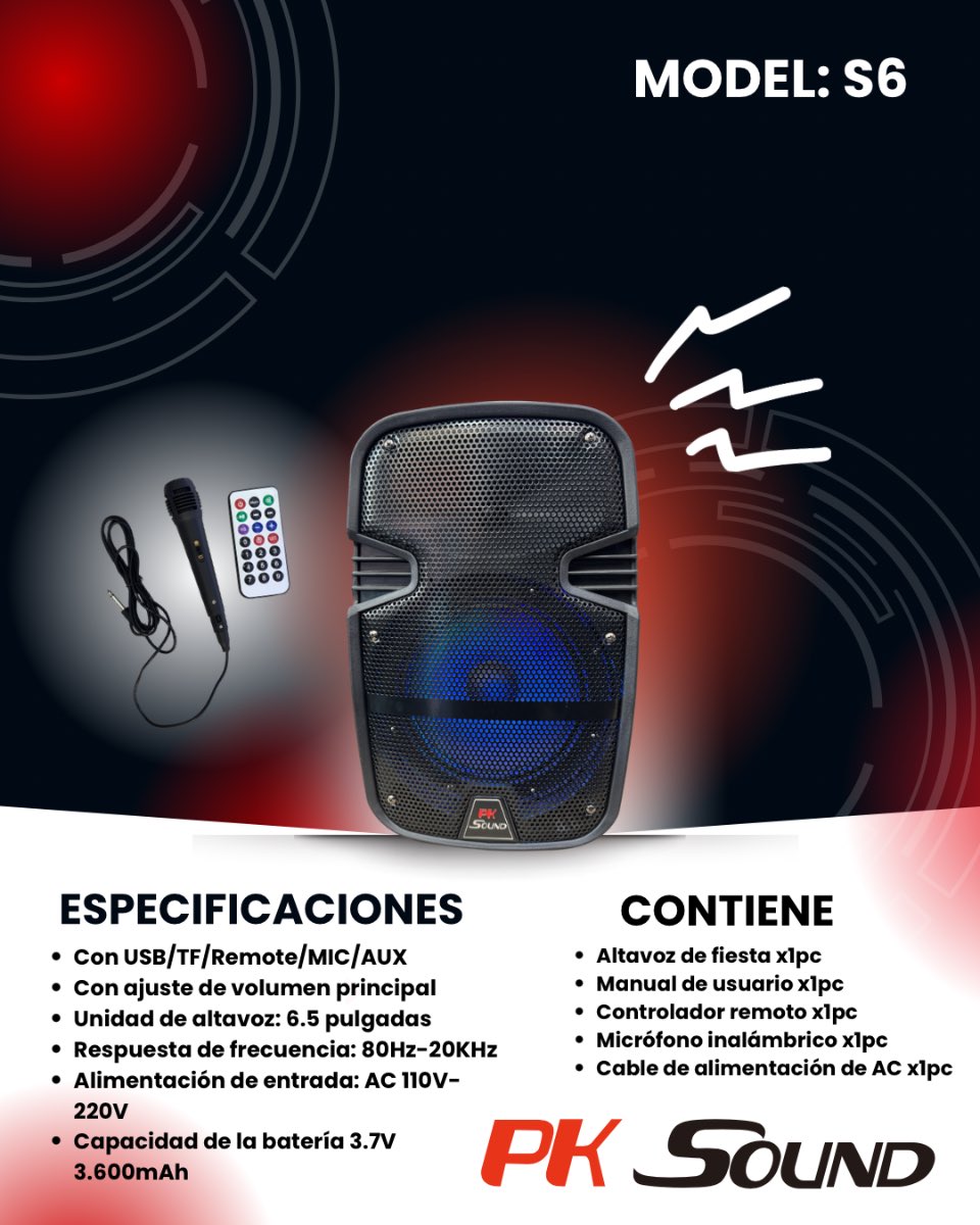 Parlante PK S6