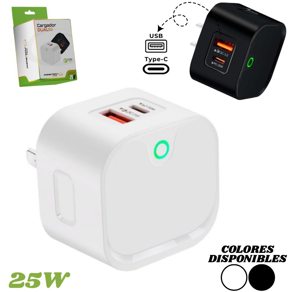 Cabezote Cargador De Pared 2 Puertos Usb