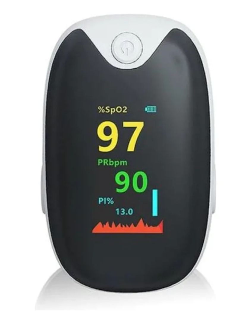Oximetro para dedo con pantalla led