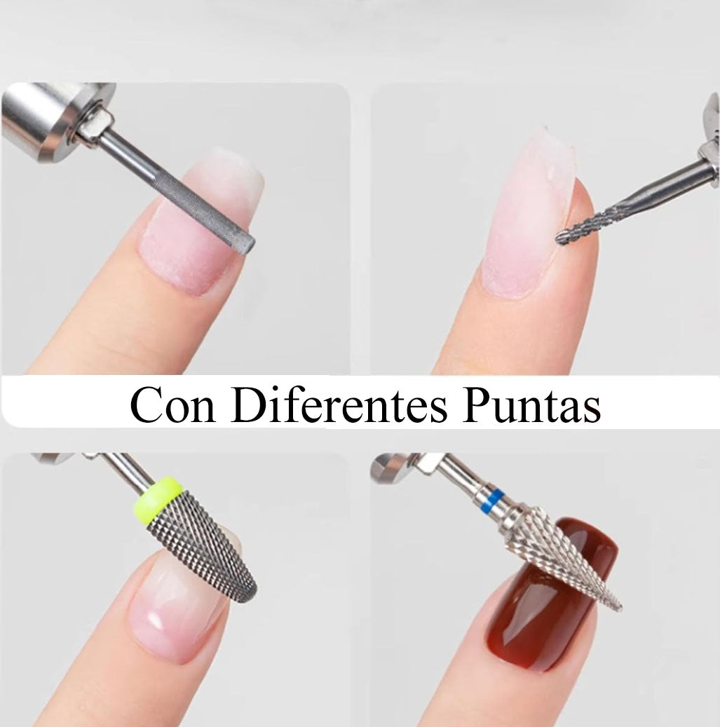 Pulidor de uñas portátil recargable