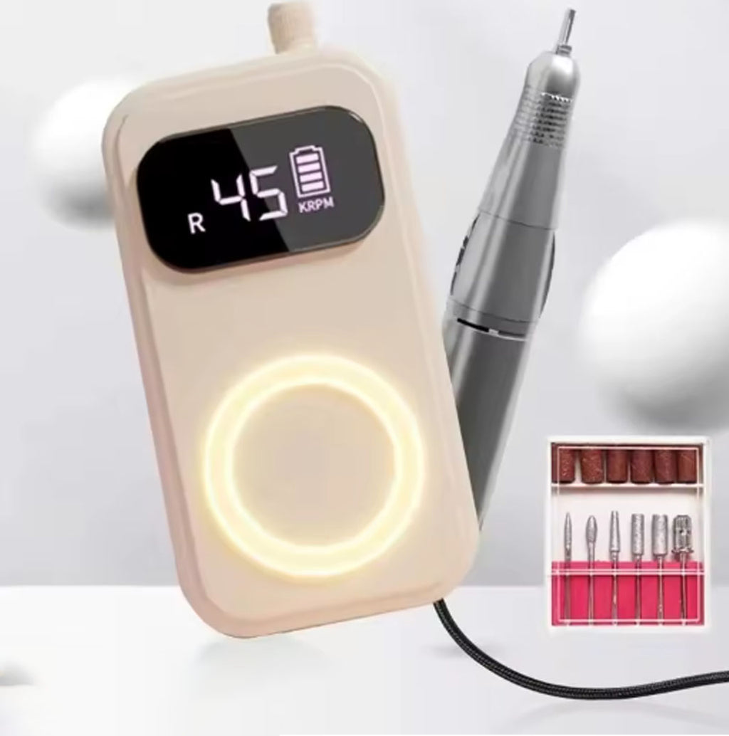Pulidor de uñas portátil recargable