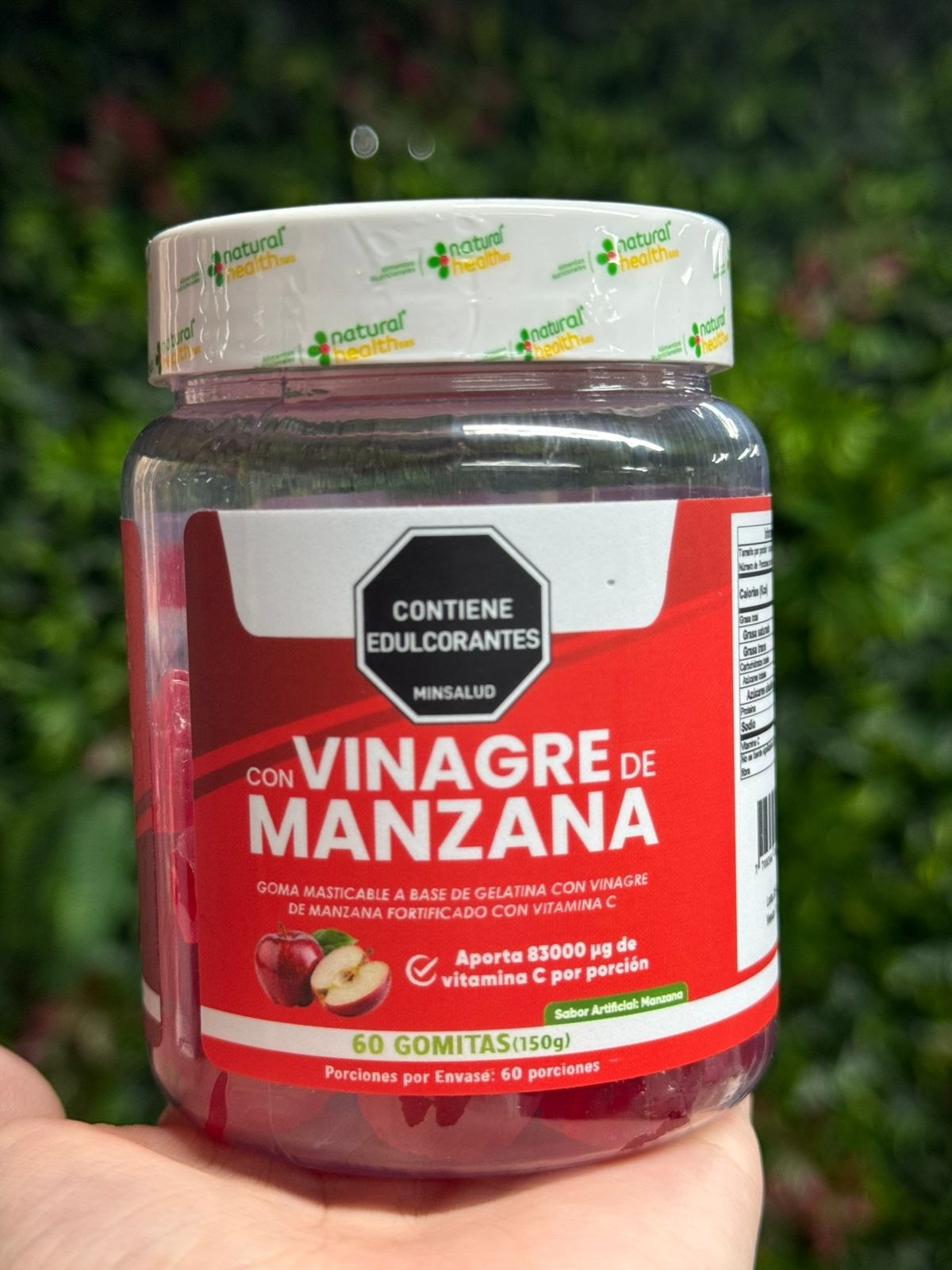 Gomas vinagre de manzana