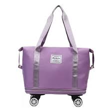 Bolso expandible con ruedas