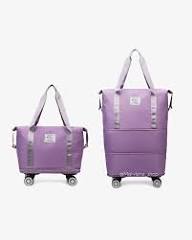 Bolso expandible con ruedas