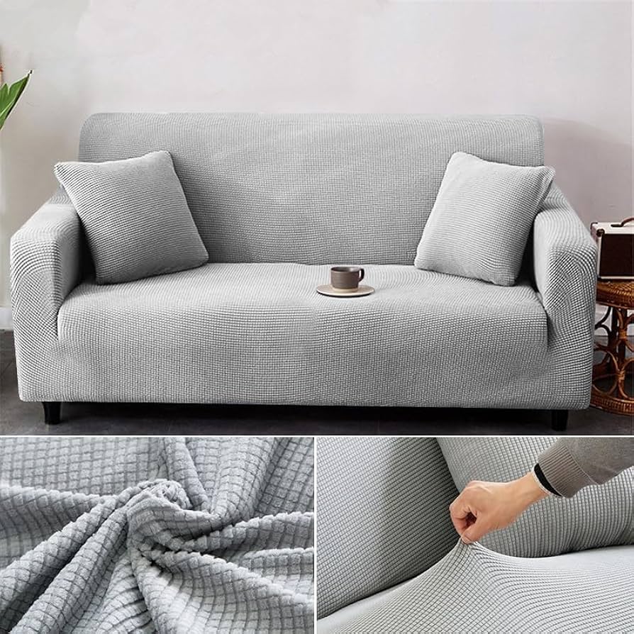 Forro cubre sofa 2 puestos elastico