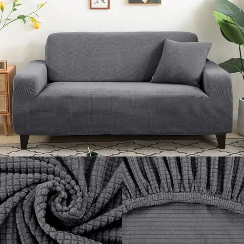 Forro cubre sofa 2 puestos elastico
